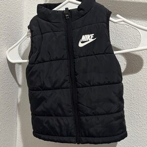 Nike Black Puffer Vest